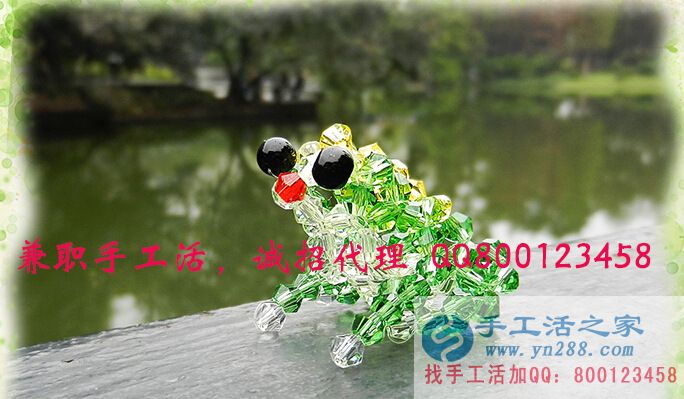 湖南省永州 來(lái)料加工手工活 水晶情侶貔貅黑曜石 招財(cái)轉(zhuǎn)運(yùn)手串外發(fā)加工(圖1)