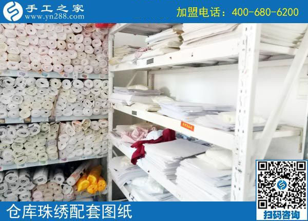 手工活之家——倉庫珠繡成品與配套圖紙