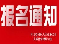 殊途同歸，共圓殘疾人就業(yè)創(chuàng)業(yè)夢----手工之家祝河北省殘疾人創(chuàng)業(yè)基金會殘疾人自媒體營銷培訓(xùn)報名開始